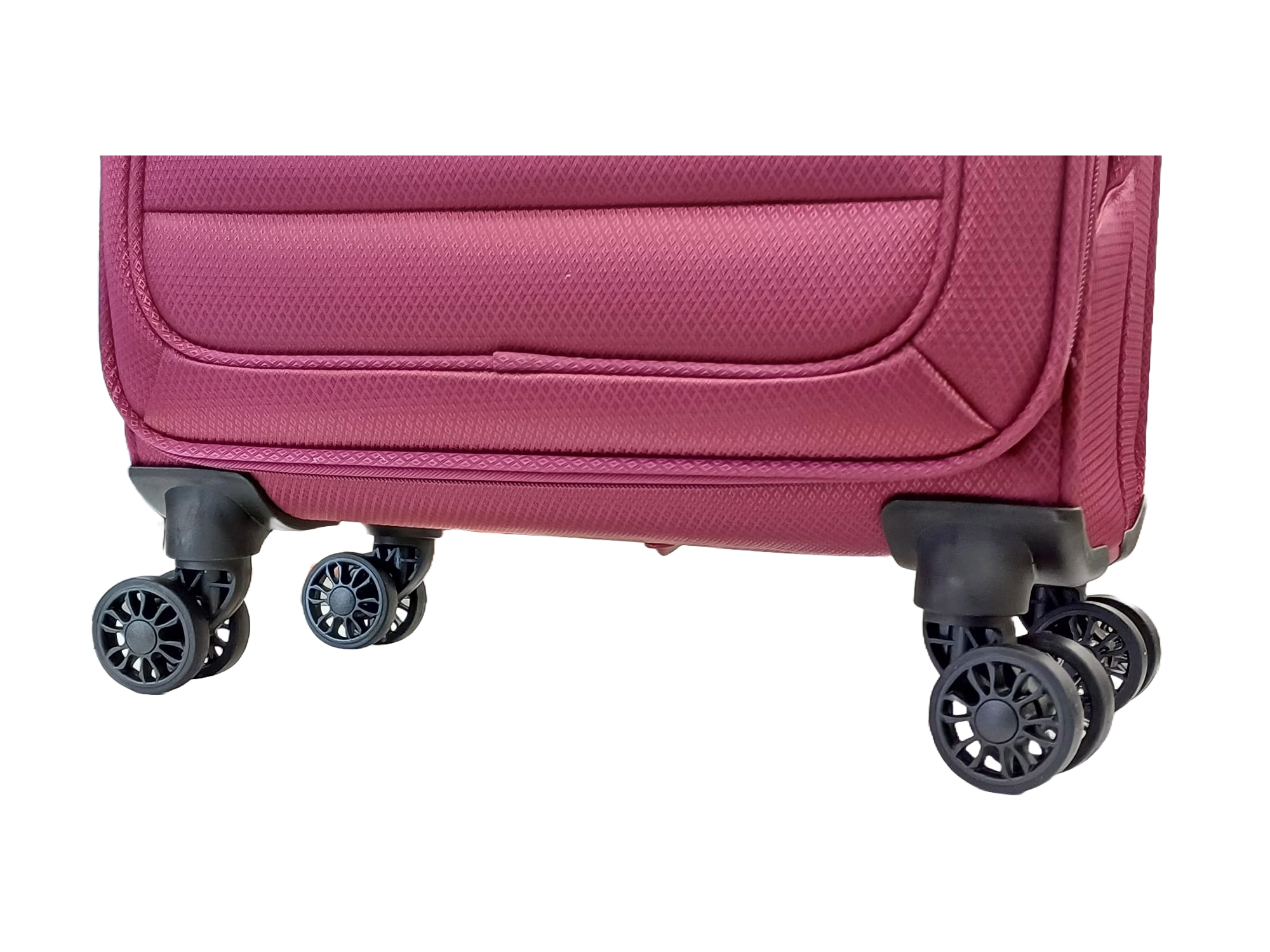 maleta de cabina ligera y resistente con ruedas dobles y cerradura TSA integrada