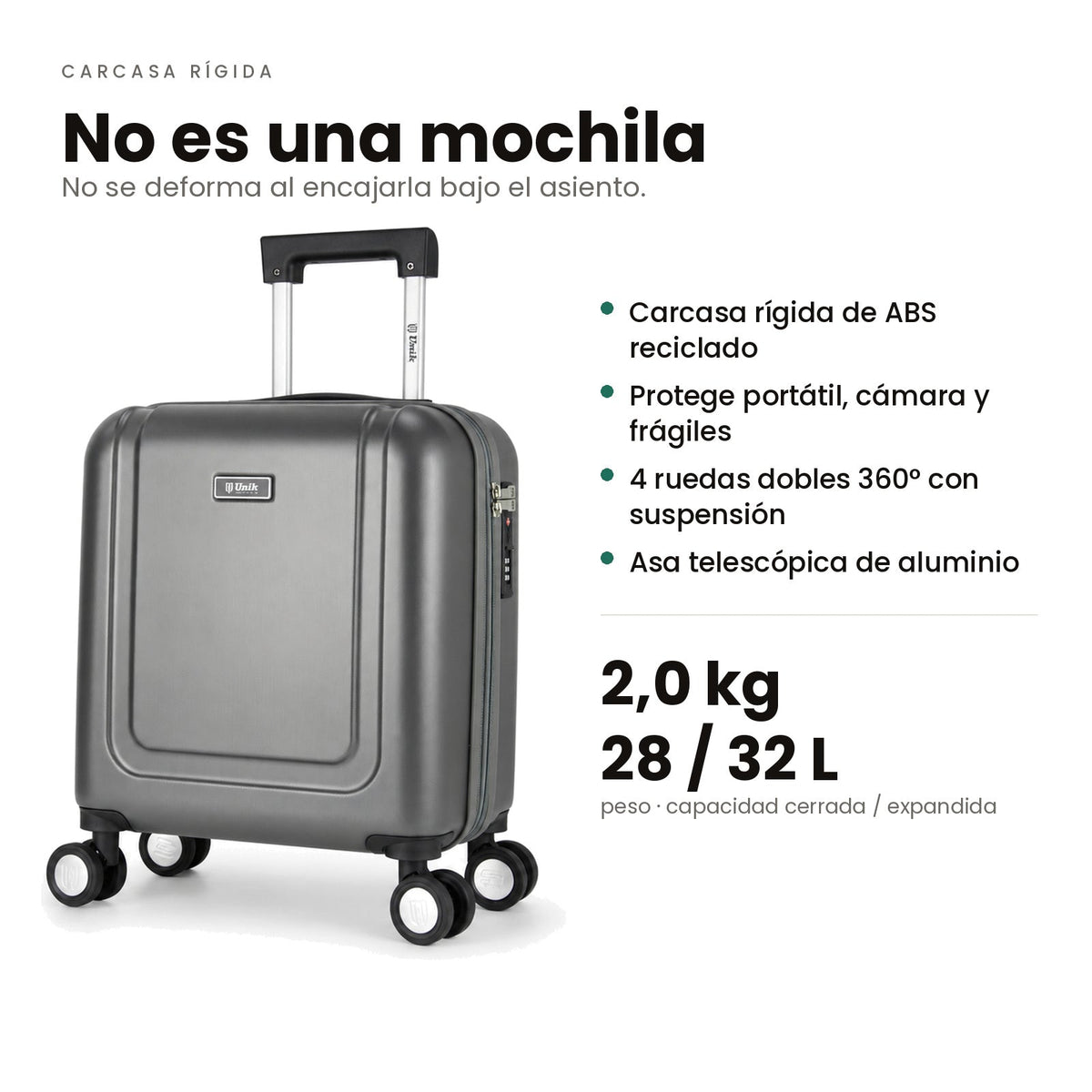 Maleta de cabina abierta: qué se puede y qué no se puede llevar
