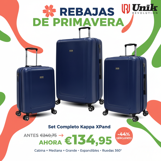 🌸 Rebajas de Primavera: Hasta un 60% de Descuento en Maletas Kappa XPand