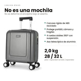 Maleta de Cabina Underseat 45x36x20 — Rígida, Expandible, 2 kg
