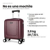 Maleta de Cabina Underseat 45x36x20 — Rígida, Expandible, 2 kg