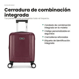 Maleta de Cabina Underseat 45x36x20 — Rígida, Expandible, 2 kg
