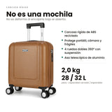 Maleta de Cabina Underseat 45x36x20 — Rígida, Expandible, 2 kg
