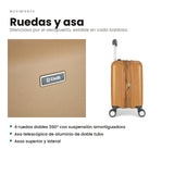 Maleta de Cabina Underseat 45x36x20 — Rígida, Expandible, 2 kg