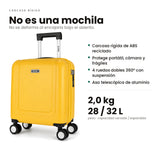 Maleta de Cabina Underseat 45x36x20 — Rígida, Expandible, 2 kg