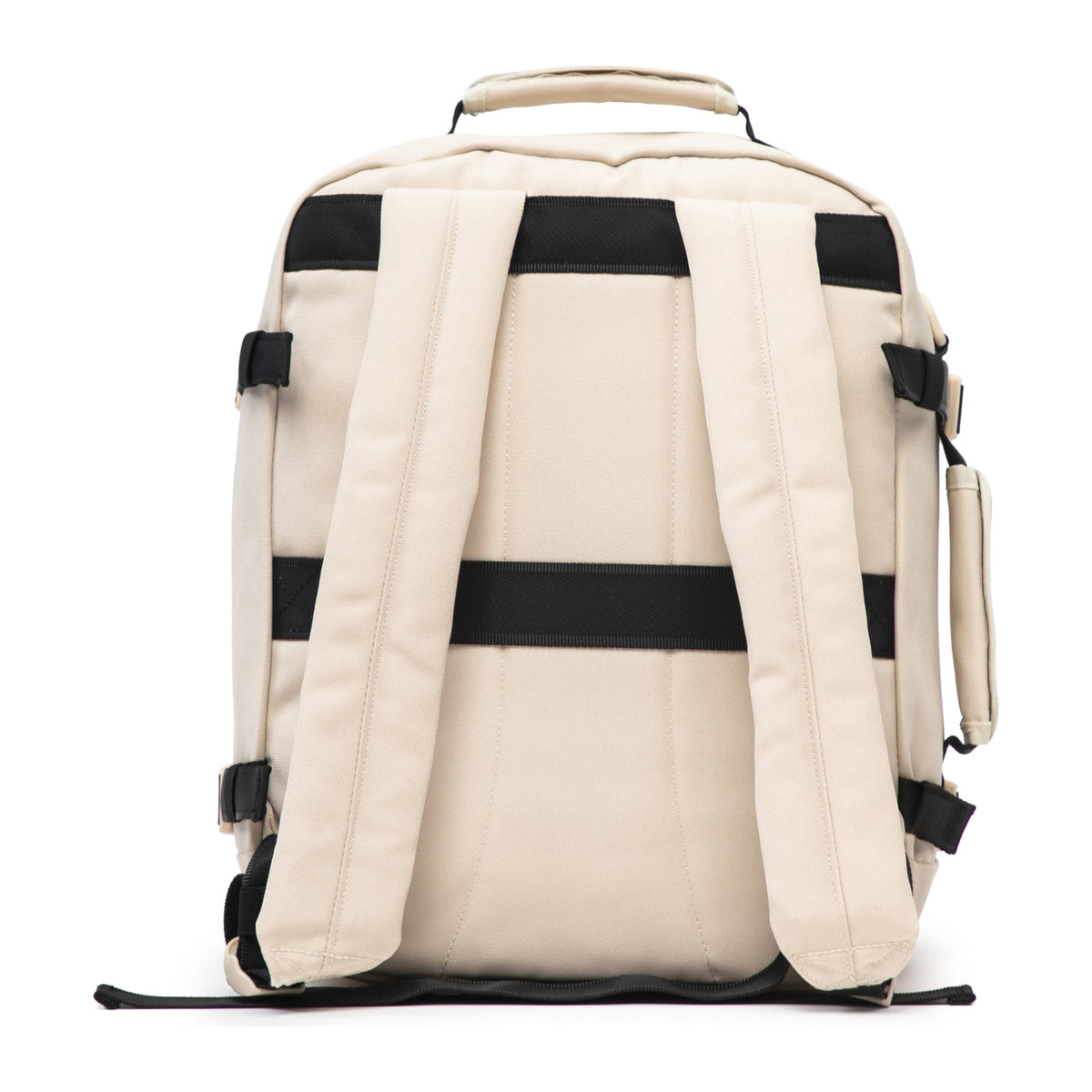 Mochila de cabina Aero Fit 40x30x20 en Beige Natural, detalle del tejido poliéster 600D