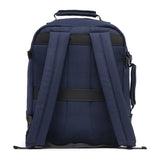 Mochila de cabina Aero Fit 40x30x20 en Azul Sombra, detalle del tejido poliéster 600D