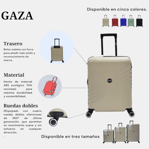 Equipaje de Mano Expandible |  Maleta De Cabina con Cierre Integrado