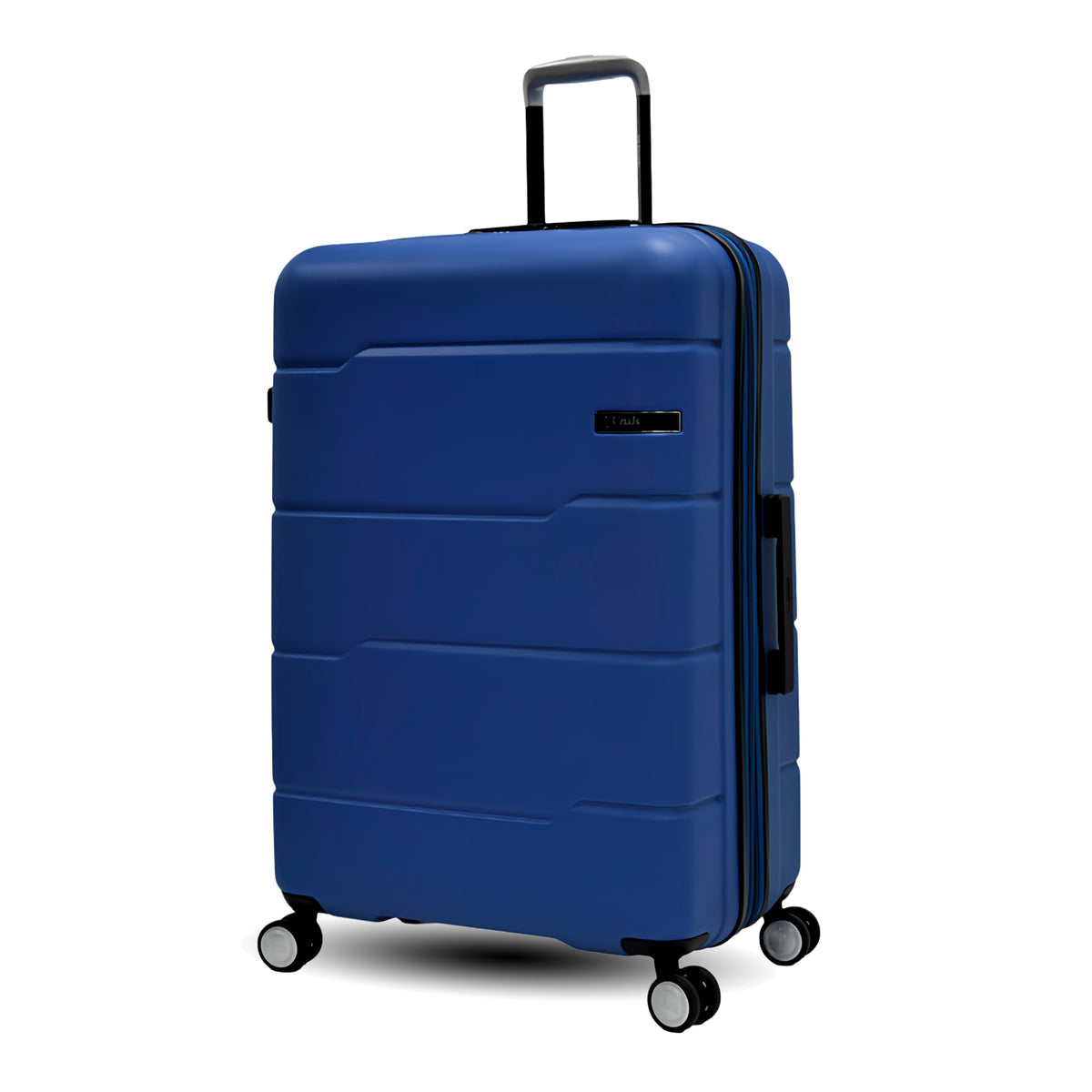 Maleta grande Vigo 77 cm en Azul, rígida expandible con cerradura TSA