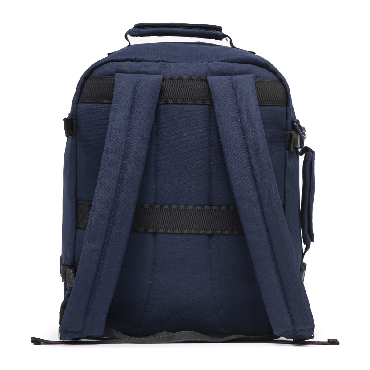 Mochila de cabina Aero Fit 40x30x20 en Azul Sombra, detalle del tejido poliéster 600D