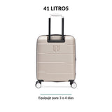 Capacidad para equipaje de 3 o 4 días